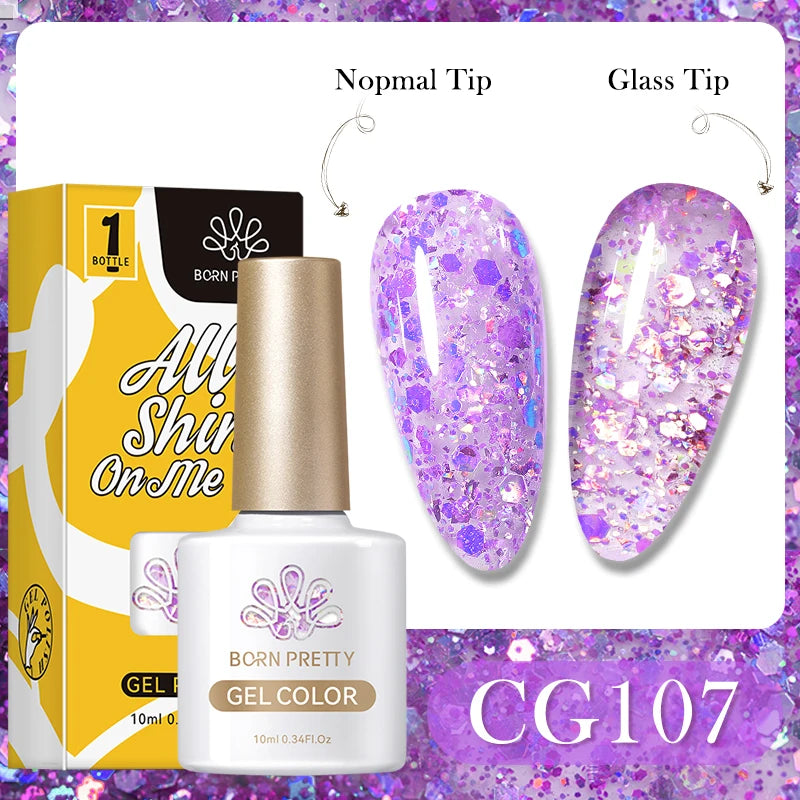 10ml Nagellack 130 Färger Nude Lila Röd UV LED Soak Off UV Gel Semi Permanent Gel Lack - Beauty 4 Us