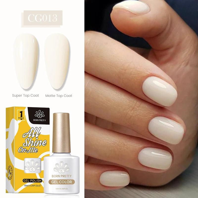 10ml Nagellack 130 Färger Nude Lila Röd UV LED Soak Off UV Gel Semi Permanent Gel Lack - Beauty 4 Us