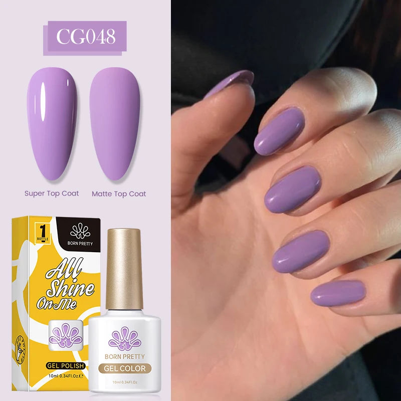 10ml Nagellack 130 Färger Nude Lila Röd UV LED Soak Off UV Gel Semi Permanent Gel Lack - Beauty 4 Us