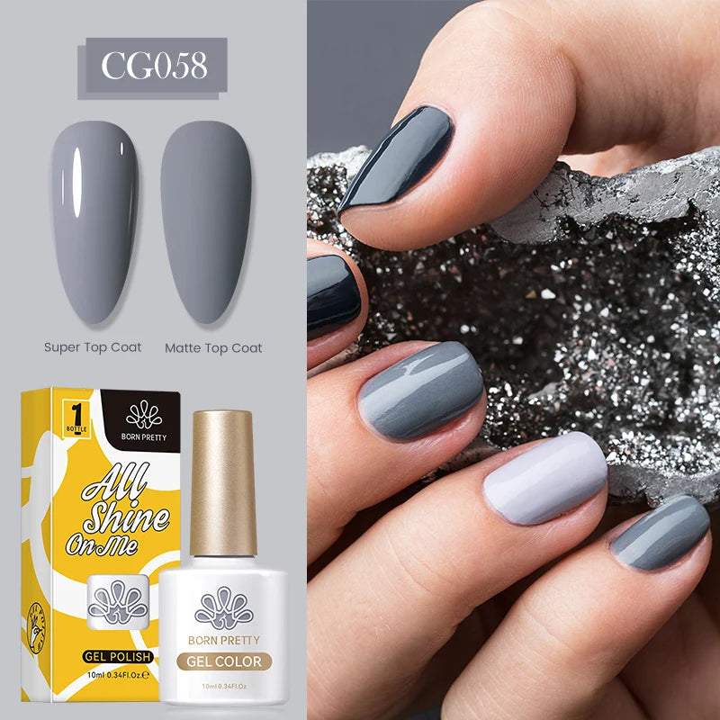 10ml Nagellack 130 Färger Nude Lila Röd UV LED Soak Off UV Gel Semi Permanent Gel Lack - Beauty 4 Us