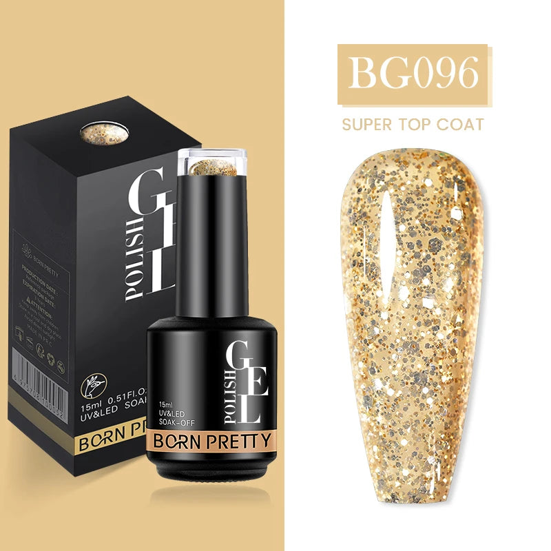 15ml Soak Off UV LED Gel Nail Polish Hybrid Varnish Nail Art Manicure 114 Colors Semi-Permanent Base Top Coat - Beauty 4 Us