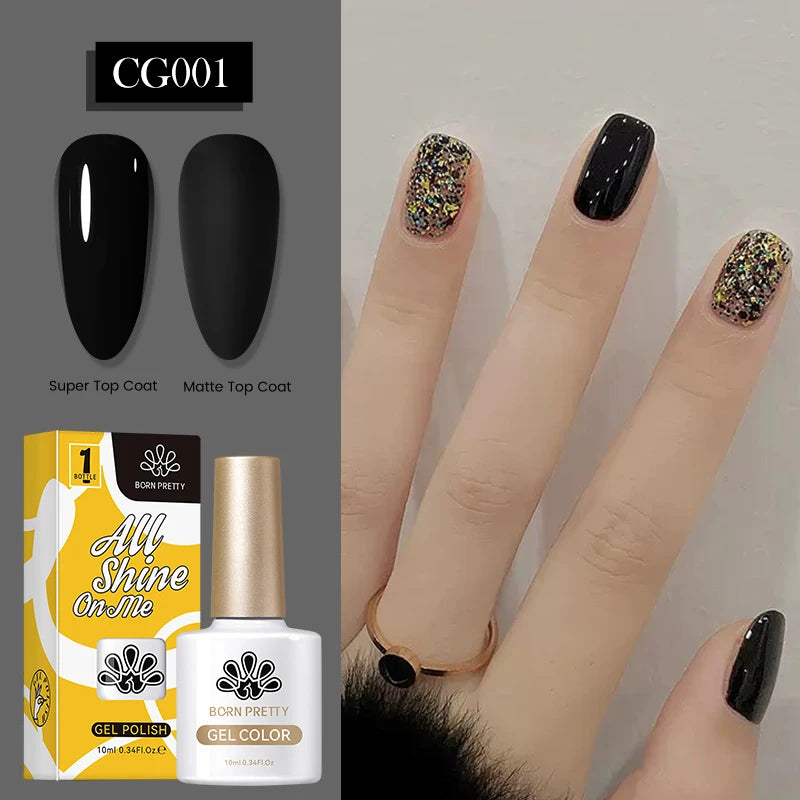 10ml Nagellack 130 Färger Nude Lila Röd UV LED Soak Off UV Gel Semi Permanent Gel Lack - Beauty 4 Us