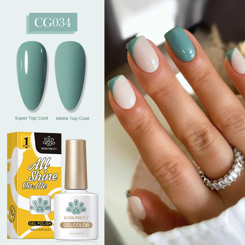 10ml Nagellack 130 Färger Nude Lila Röd UV LED Soak Off UV Gel Semi Permanent Gel Lack - Beauty 4 Us