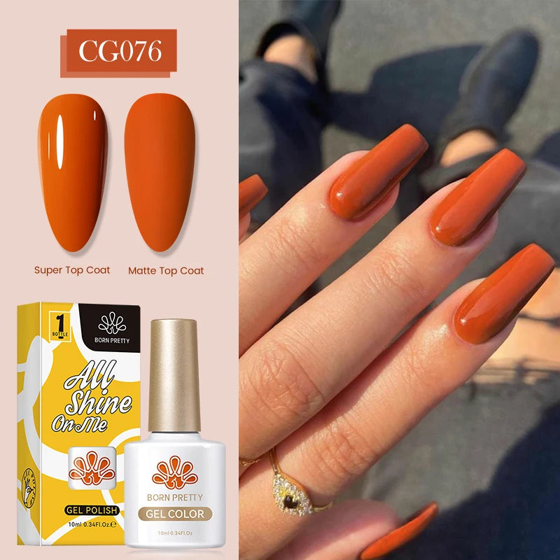 10ml Nagellack 130 Färger Nude Lila Röd UV LED Soak Off UV Gel Semi Permanent Gel Lack - Beauty 4 Us