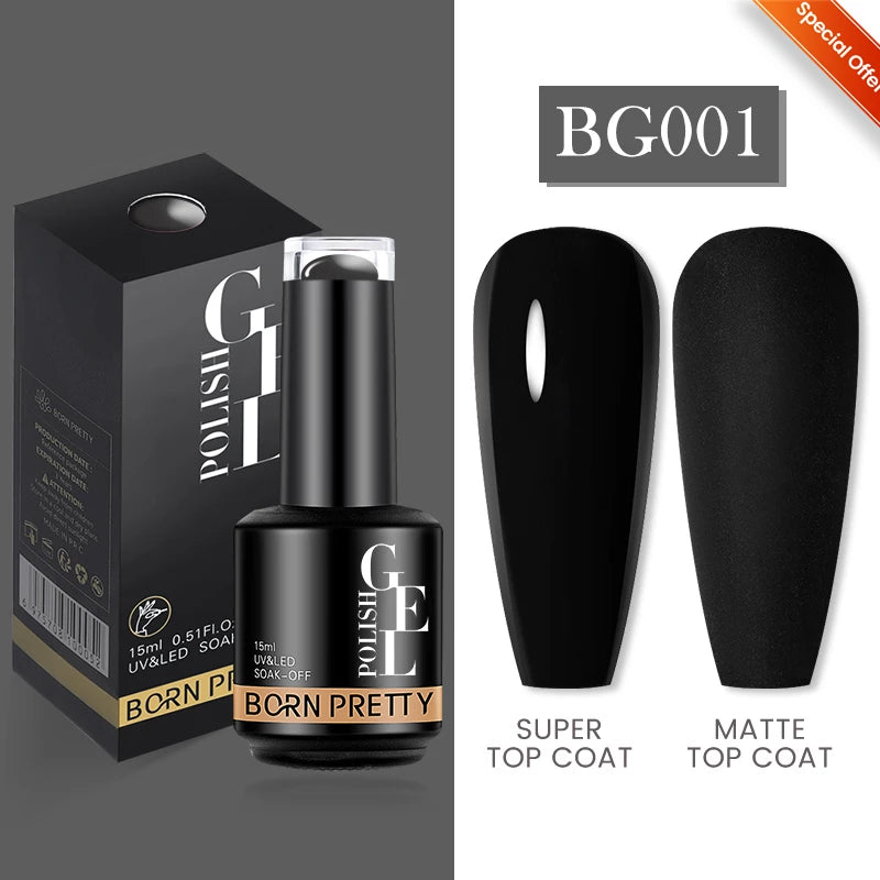 15ml Soak Off UV LED Gel Nail Polish Hybrid Varnish Nail Art Manicure 114 Colors Semi-Permanent Base Top Coat - Beauty 4 Us