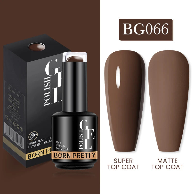 15ml Soak Off UV LED Gel Nail Polish Hybrid Varnish Nail Art Manicure 114 Colors Semi-Permanent Base Top Coat - Beauty 4 Us