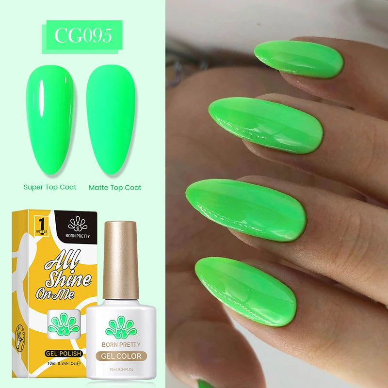 10ml Nagellack 130 Färger Nude Lila Röd UV LED Soak Off UV Gel Semi Permanent Gel Lack - Beauty 4 Us