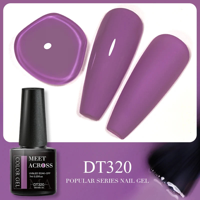 7ml Brown Series Gellack Höstkaffe Färg - Beauty 4 Us