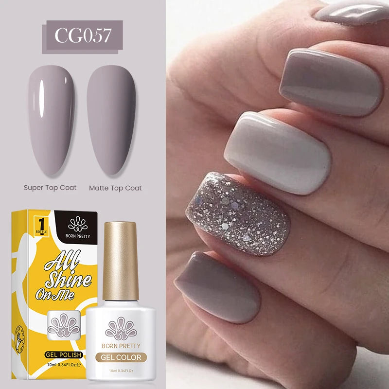 10ml Nagellack 130 Färger Nude Lila Röd UV LED Soak Off UV Gel Semi Permanent Gel Lack - Beauty 4 Us