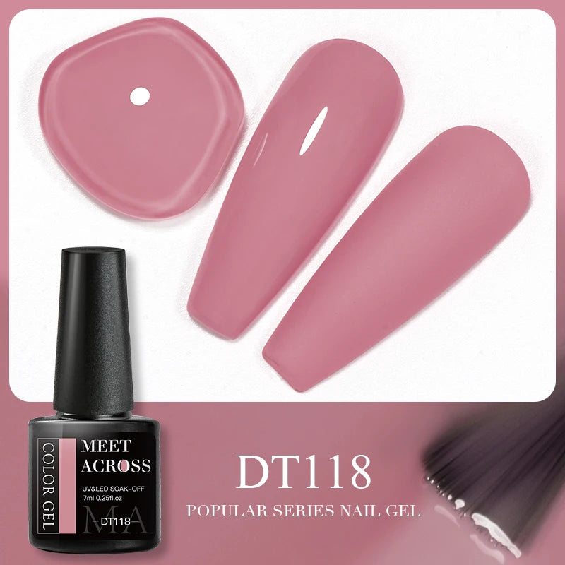 7ml Brown Series Gellack Höstkaffe Färg - Beauty 4 Us