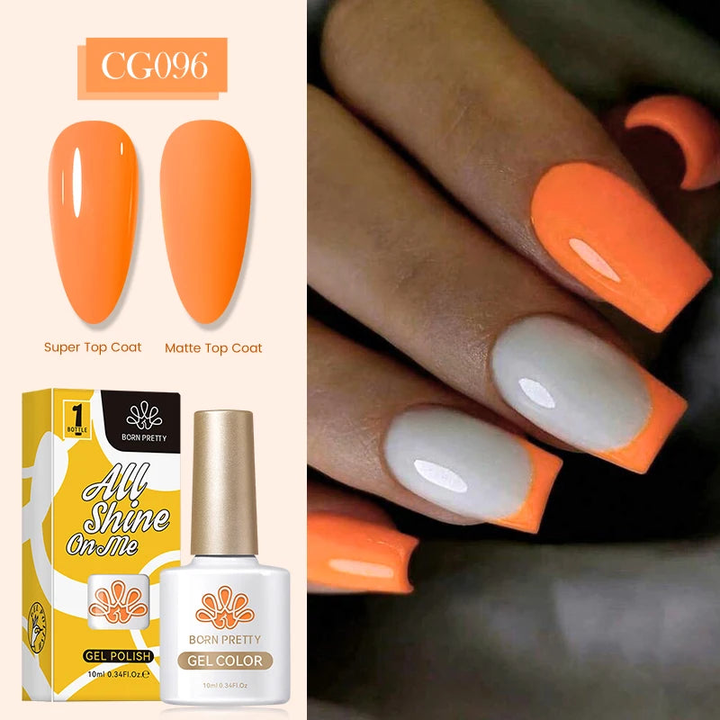 10ml Nagellack 130 Färger Nude Lila Röd UV LED Soak Off UV Gel Semi Permanent Gel Lack - Beauty 4 Us