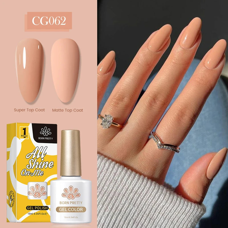 10ml Nagellack 130 Färger Nude Lila Röd UV LED Soak Off UV Gel Semi Permanent Gel Lack - Beauty 4 Us