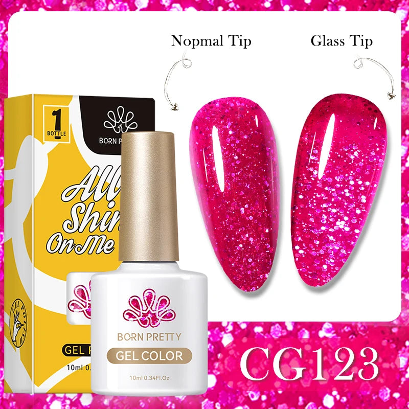 10ml Nagellack 130 Färger Nude Lila Röd UV LED Soak Off UV Gel Semi Permanent Gel Lack - Beauty 4 Us