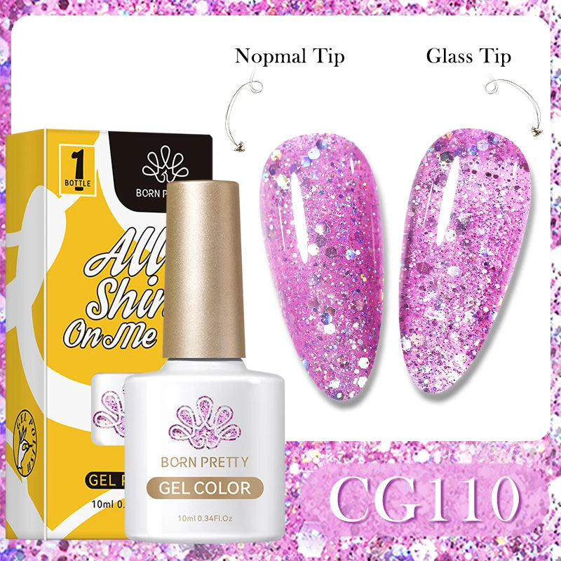 10ml Nagellack 130 Färger Nude Lila Röd UV LED Soak Off UV Gel Semi Permanent Gel Lack - Beauty 4 Us