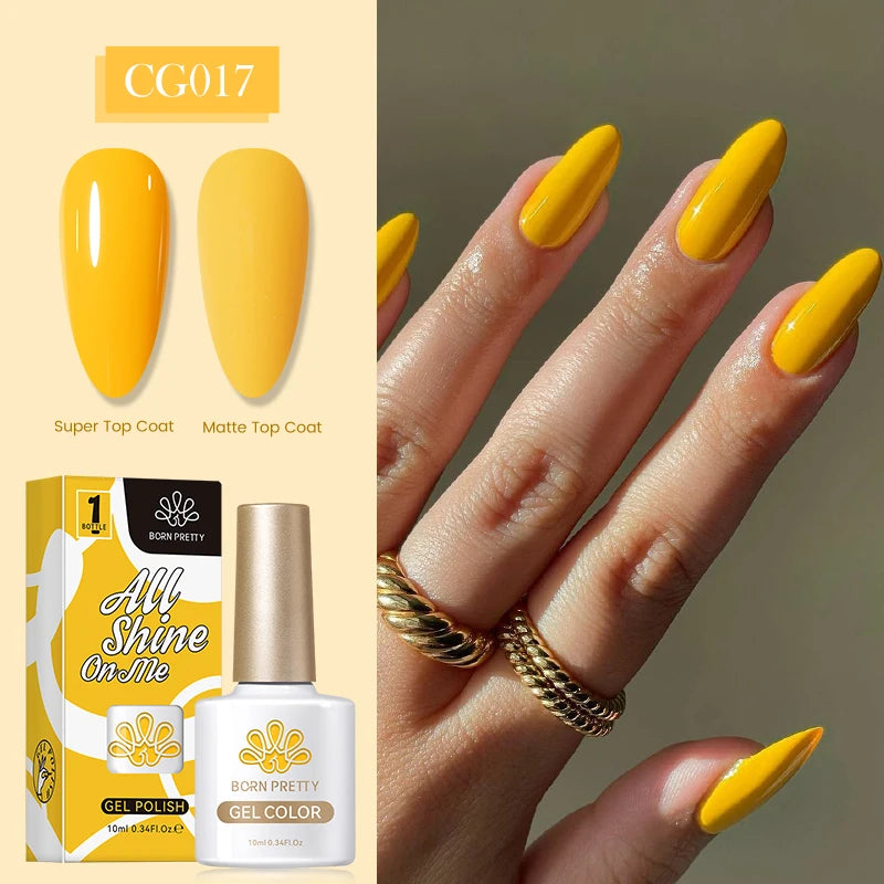 10ml Nagellack 130 Färger Nude Lila Röd UV LED Soak Off UV Gel Semi Permanent Gel Lack - Beauty 4 Us