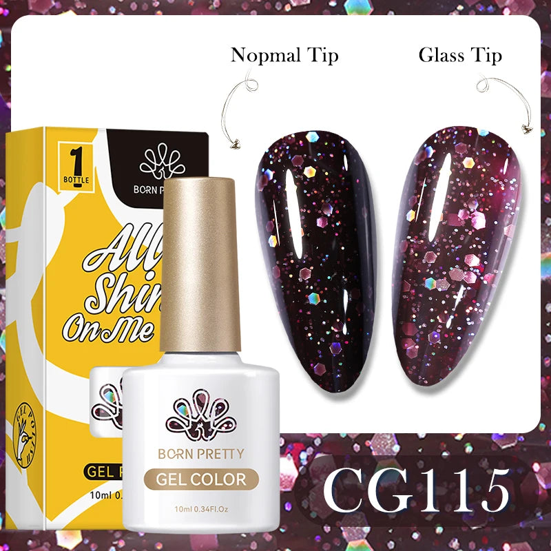 10ml Nagellack 130 Färger Nude Lila Röd UV LED Soak Off UV Gel Semi Permanent Gel Lack - Beauty 4 Us