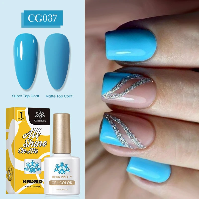 10ml Nagellack 130 Färger Nude Lila Röd UV LED Soak Off UV Gel Semi Permanent Gel Lack - Beauty 4 Us