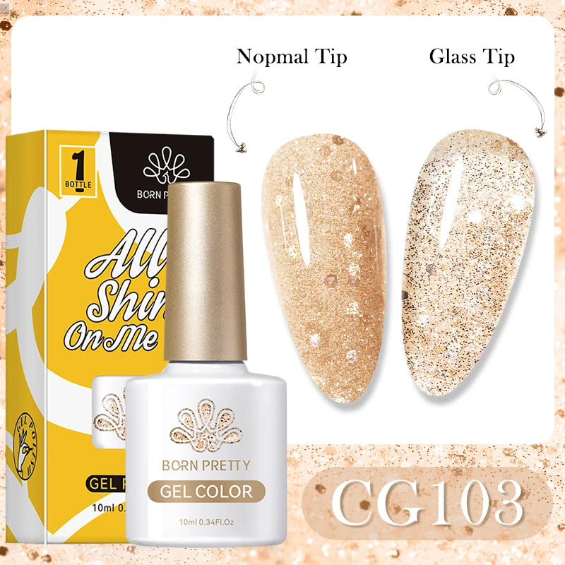 10ml Nagellack 130 Färger Nude Lila Röd UV LED Soak Off UV Gel Semi Permanent Gel Lack - Beauty 4 Us