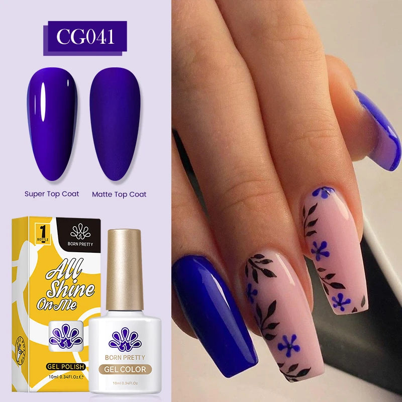 10ml Nagellack 130 Färger Nude Lila Röd UV LED Soak Off UV Gel Semi Permanent Gel Lack - Beauty 4 Us