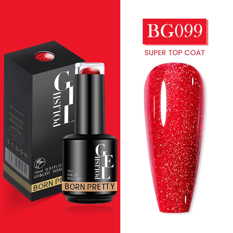 15ml Soak Off UV LED Gel Nail Polish Hybrid Varnish Nail Art Manicure 114 Colors Semi-Permanent Base Top Coat - Beauty 4 Us