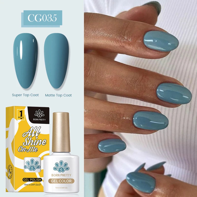 10ml Nagellack 130 Färger Nude Lila Röd UV LED Soak Off UV Gel Semi Permanent Gel Lack - Beauty 4 Us