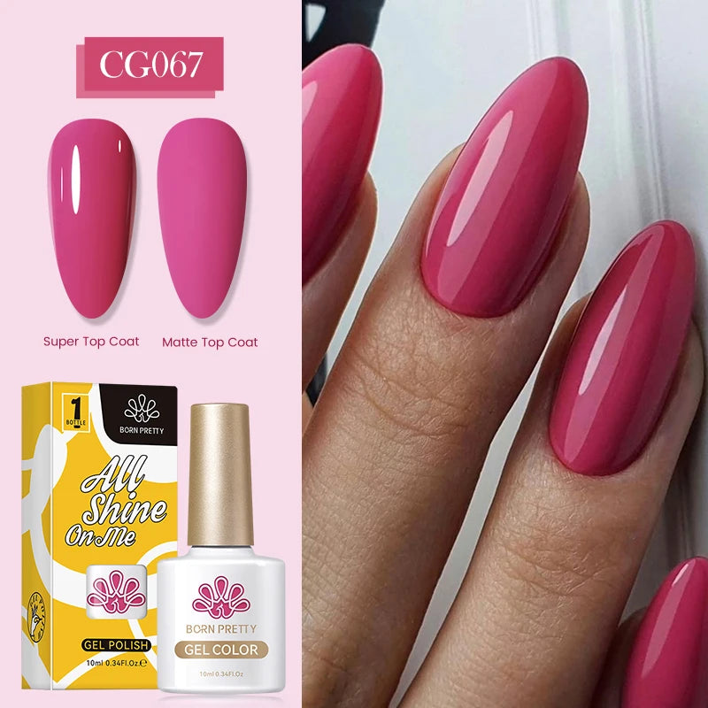 10ml Nagellack 130 Färger Nude Lila Röd UV LED Soak Off UV Gel Semi Permanent Gel Lack - Beauty 4 Us