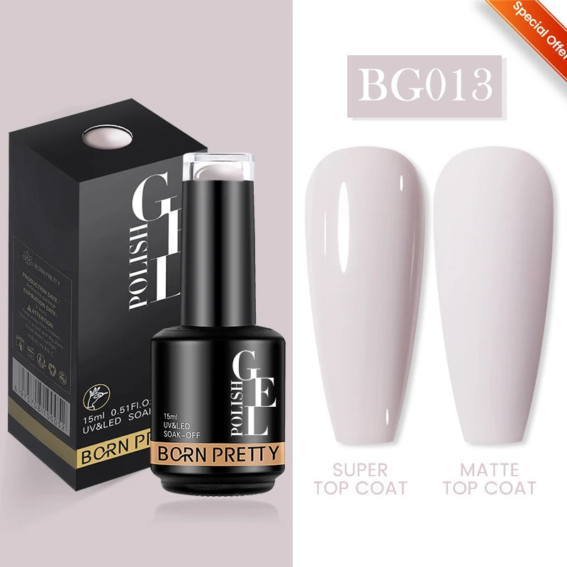 15ml Soak Off UV LED Gel Nail Polish Hybrid Varnish Nail Art Manicure 114 Colors Semi-Permanent Base Top Coat - Beauty 4 Us