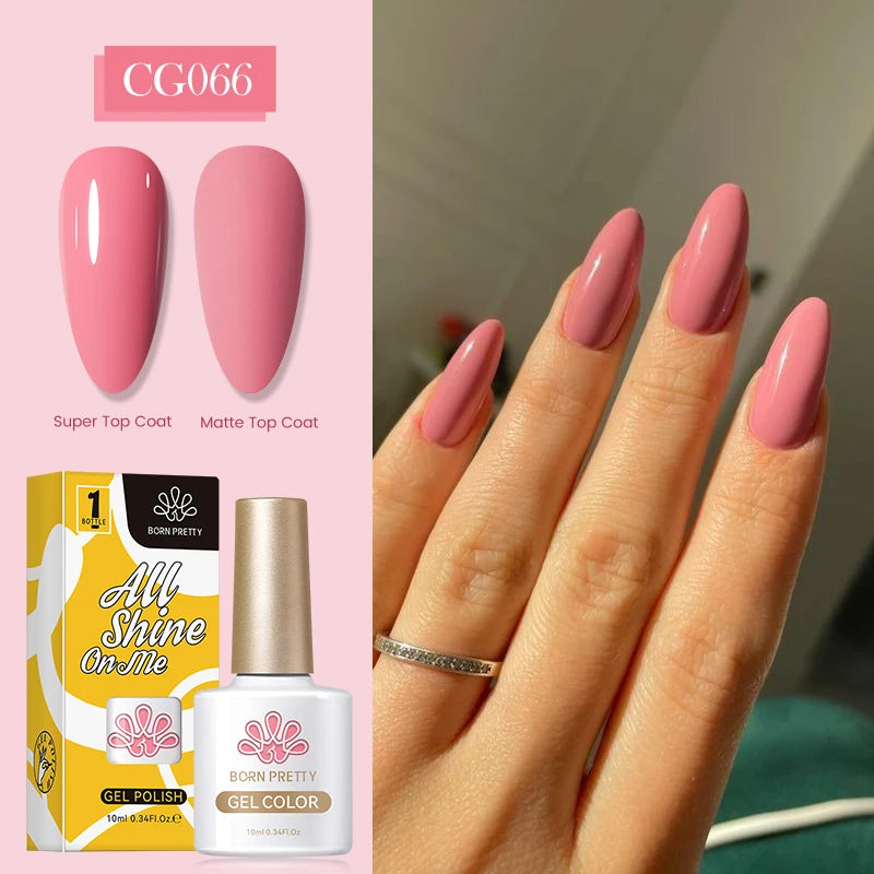 10ml Nagellack 130 Färger Nude Lila Röd UV LED Soak Off UV Gel Semi Permanent Gel Lack - Beauty 4 Us