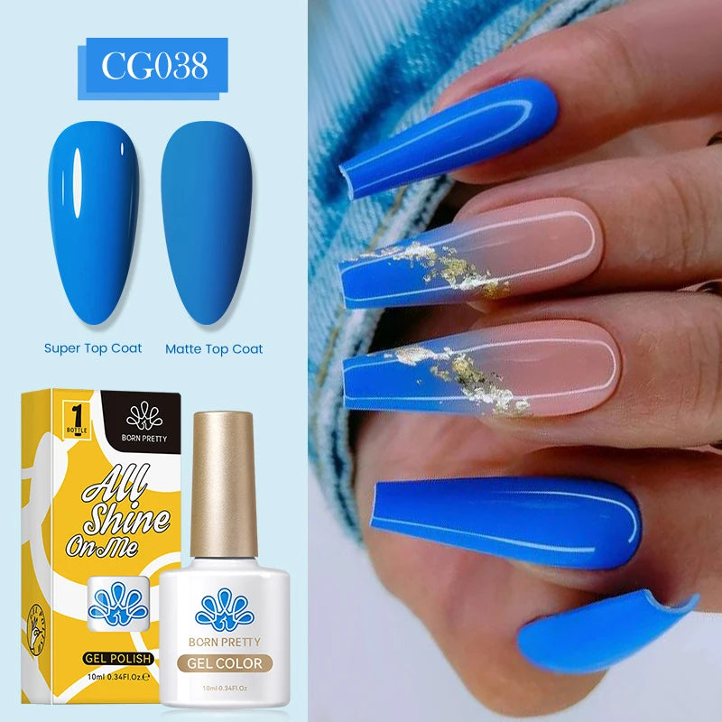 10ml Nagellack 130 Färger Nude Lila Röd UV LED Soak Off UV Gel Semi Permanent Gel Lack - Beauty 4 Us