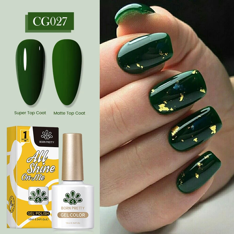 10ml Nagellack 130 Färger Nude Lila Röd UV LED Soak Off UV Gel Semi Permanent Gel Lack - Beauty 4 Us