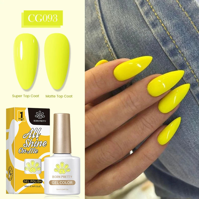 10ml Nagellack 130 Färger Nude Lila Röd UV LED Soak Off UV Gel Semi Permanent Gel Lack - Beauty 4 Us