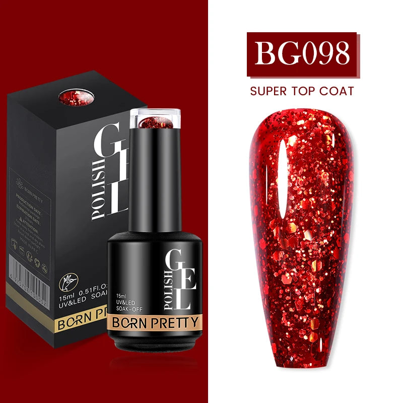 15ml Soak Off UV LED Gel Nail Polish Hybrid Varnish Nail Art Manicure 114 Colors Semi-Permanent Base Top Coat - Beauty 4 Us