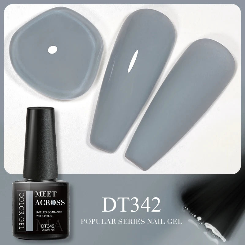 7ml Brown Series Gellack Höstkaffe Färg - Beauty 4 Us