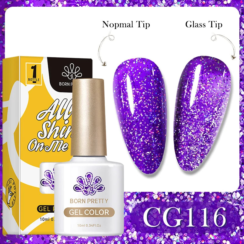 10ml Nagellack 130 Färger Nude Lila Röd UV LED Soak Off UV Gel Semi Permanent Gel Lack - Beauty 4 Us