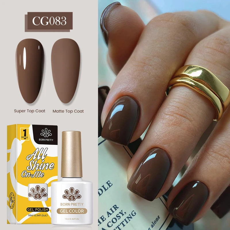 10ml Nagellack 130 Färger Nude Lila Röd UV LED Soak Off UV Gel Semi Permanent Gel Lack - Beauty 4 Us