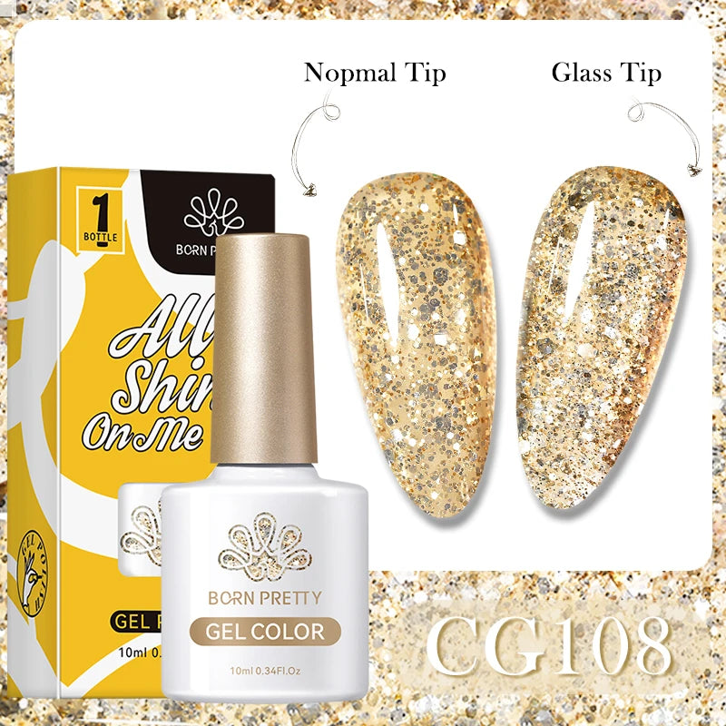 10ml Nagellack 130 Färger Nude Lila Röd UV LED Soak Off UV Gel Semi Permanent Gel Lack - Beauty 4 Us