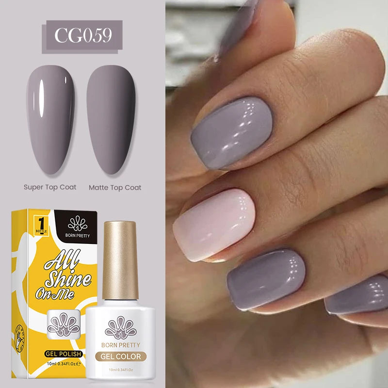10ml Nagellack 130 Färger Nude Lila Röd UV LED Soak Off UV Gel Semi Permanent Gel Lack - Beauty 4 Us