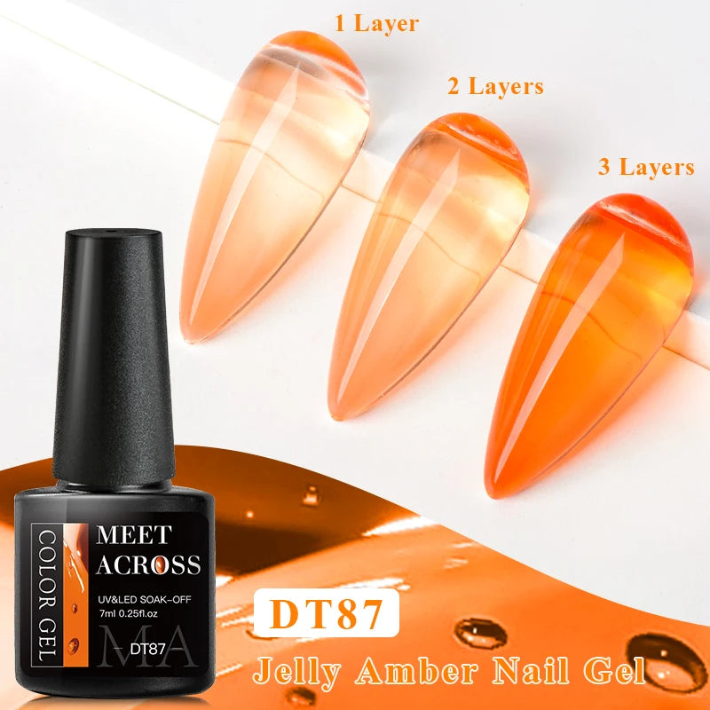 7ml Brown Series Gellack Höstkaffe Färg - Beauty 4 Us
