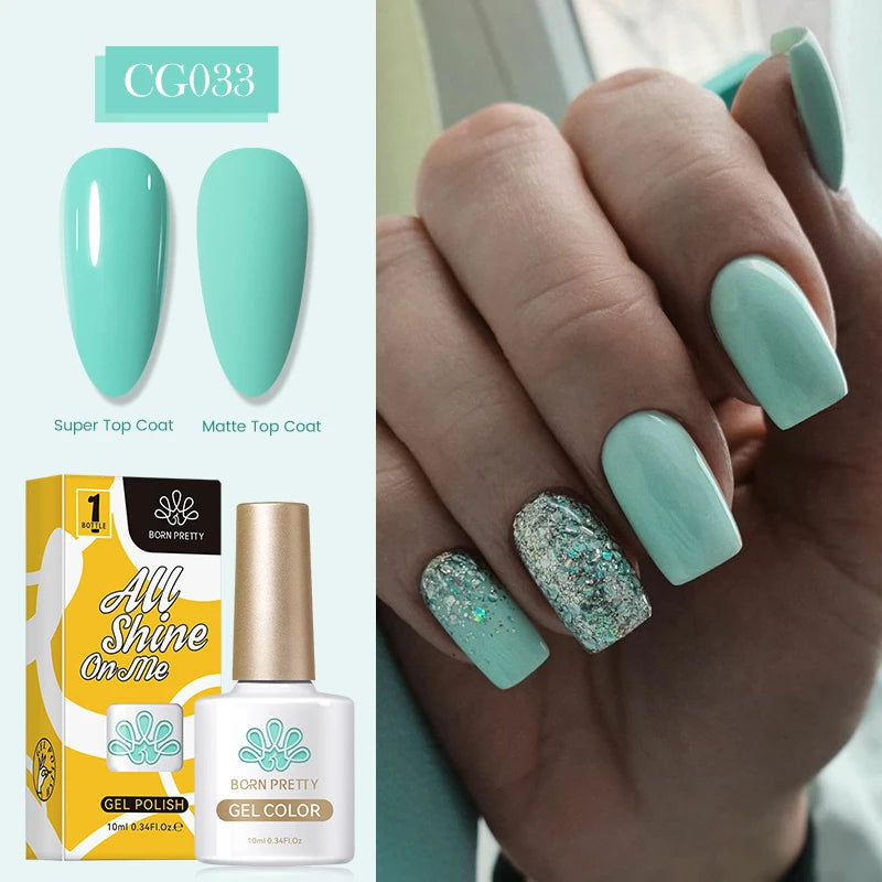 10ml Nagellack 130 Färger Nude Lila Röd UV LED Soak Off UV Gel Semi Permanent Gel Lack - Beauty 4 Us