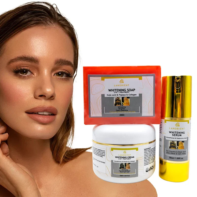 Whitening Facial Skin Care 3pc Set