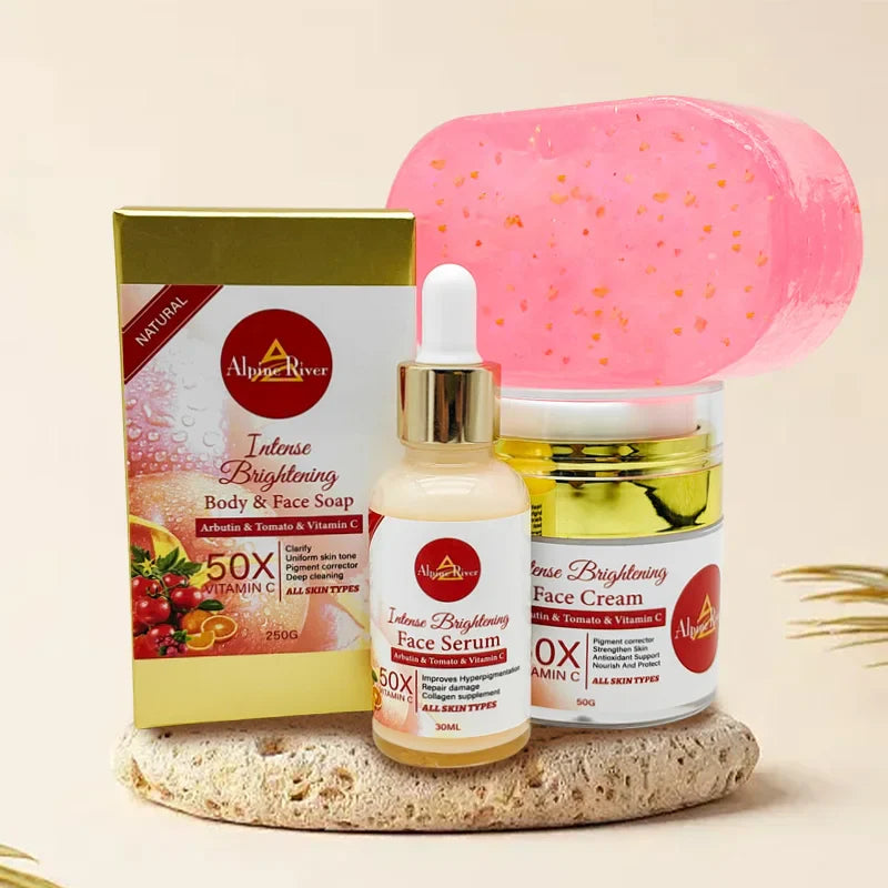 Tomato Facial Skin Care 3pc Set