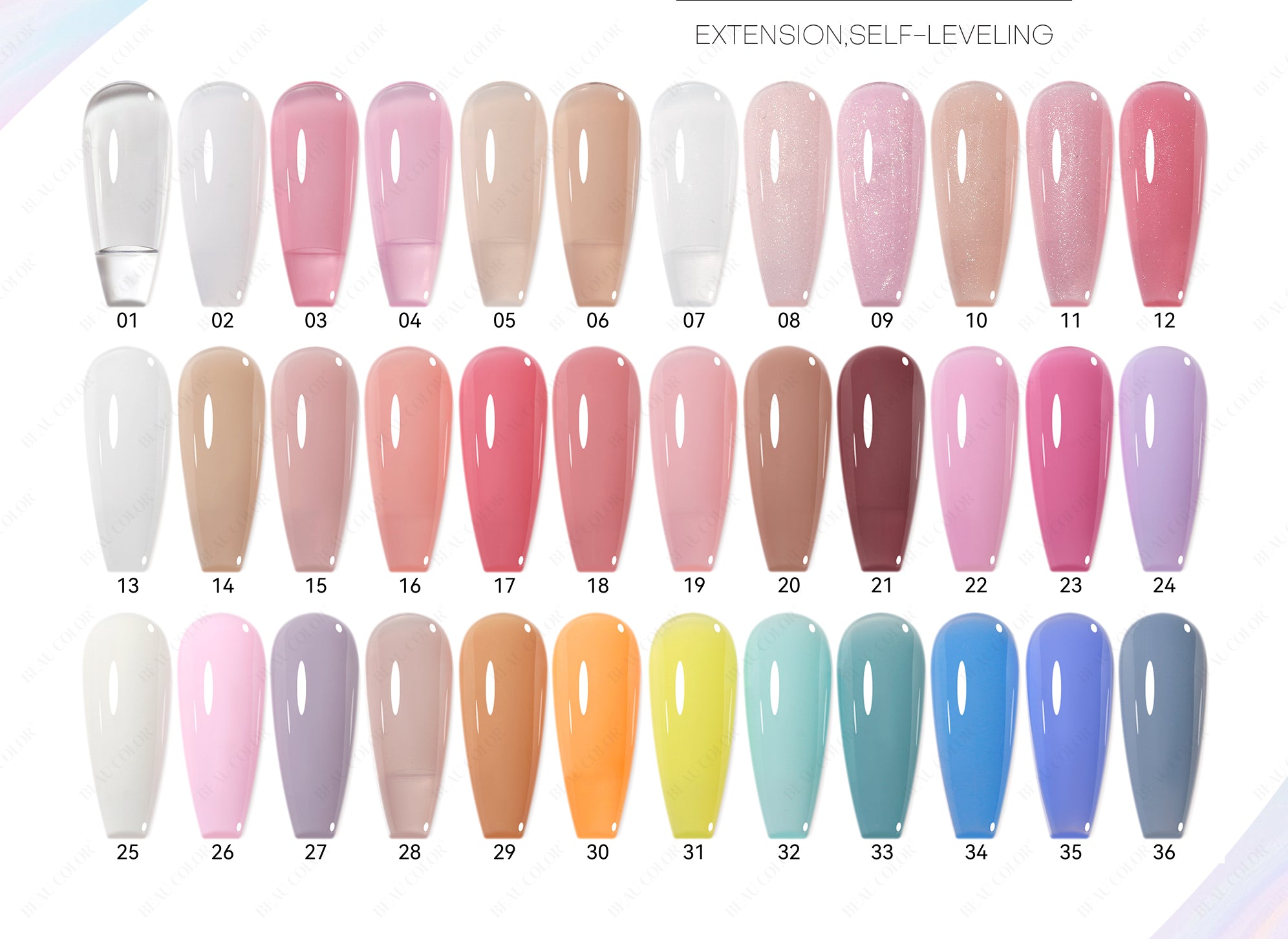 Perfect Ten Nails Builder Gel 15ml No Hema - Tepo free vegan gel