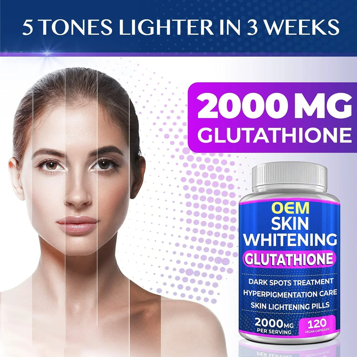 glutathione 5000mg capsules Skin Glutathione Whitening Pills