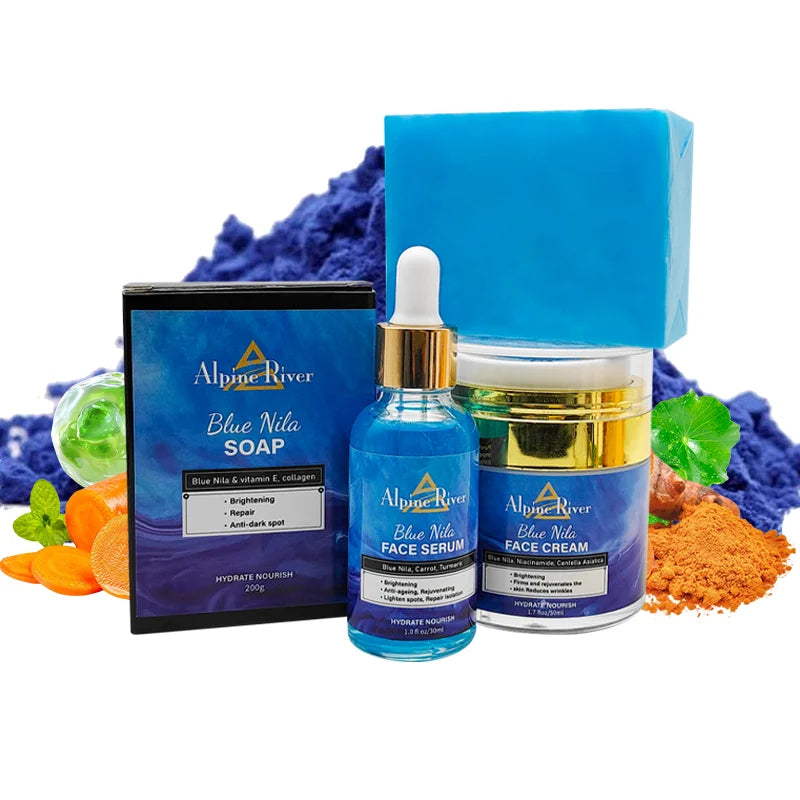 NILA Facial Skin Care 3pc Set