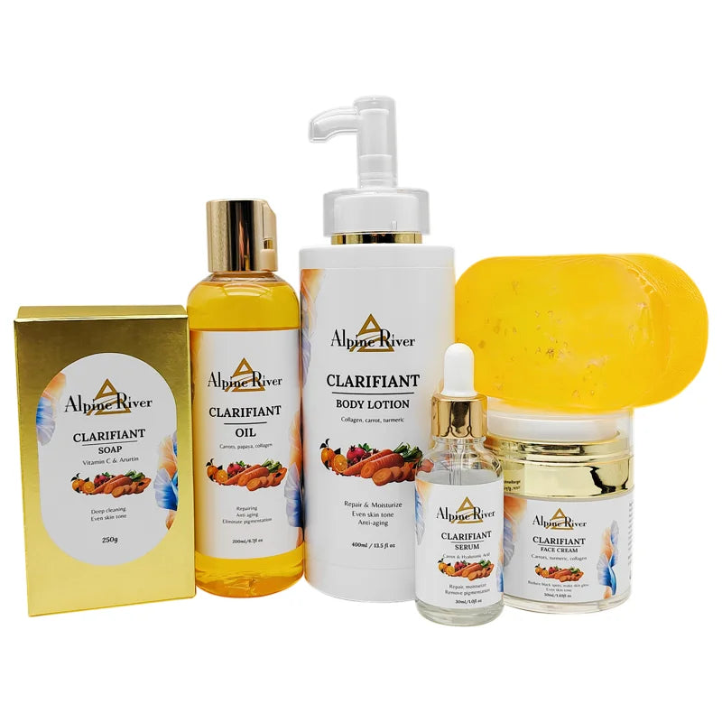 Turmeric Carrot Skin Care 5pc Set