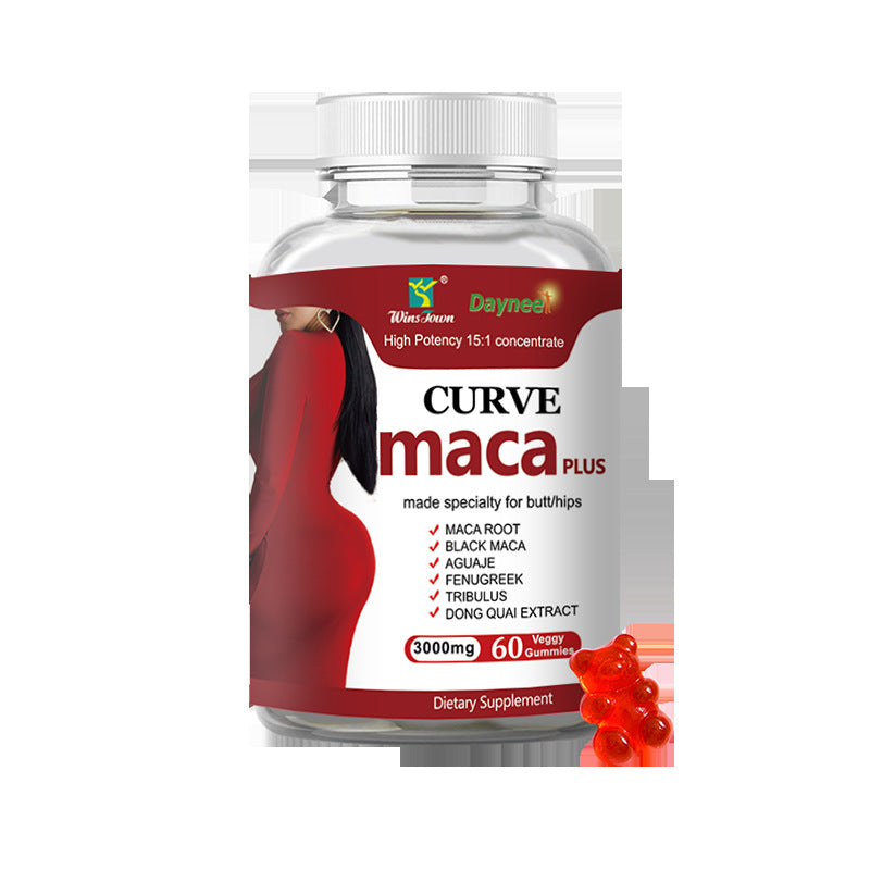 60 capsules curve Maca plus gummies