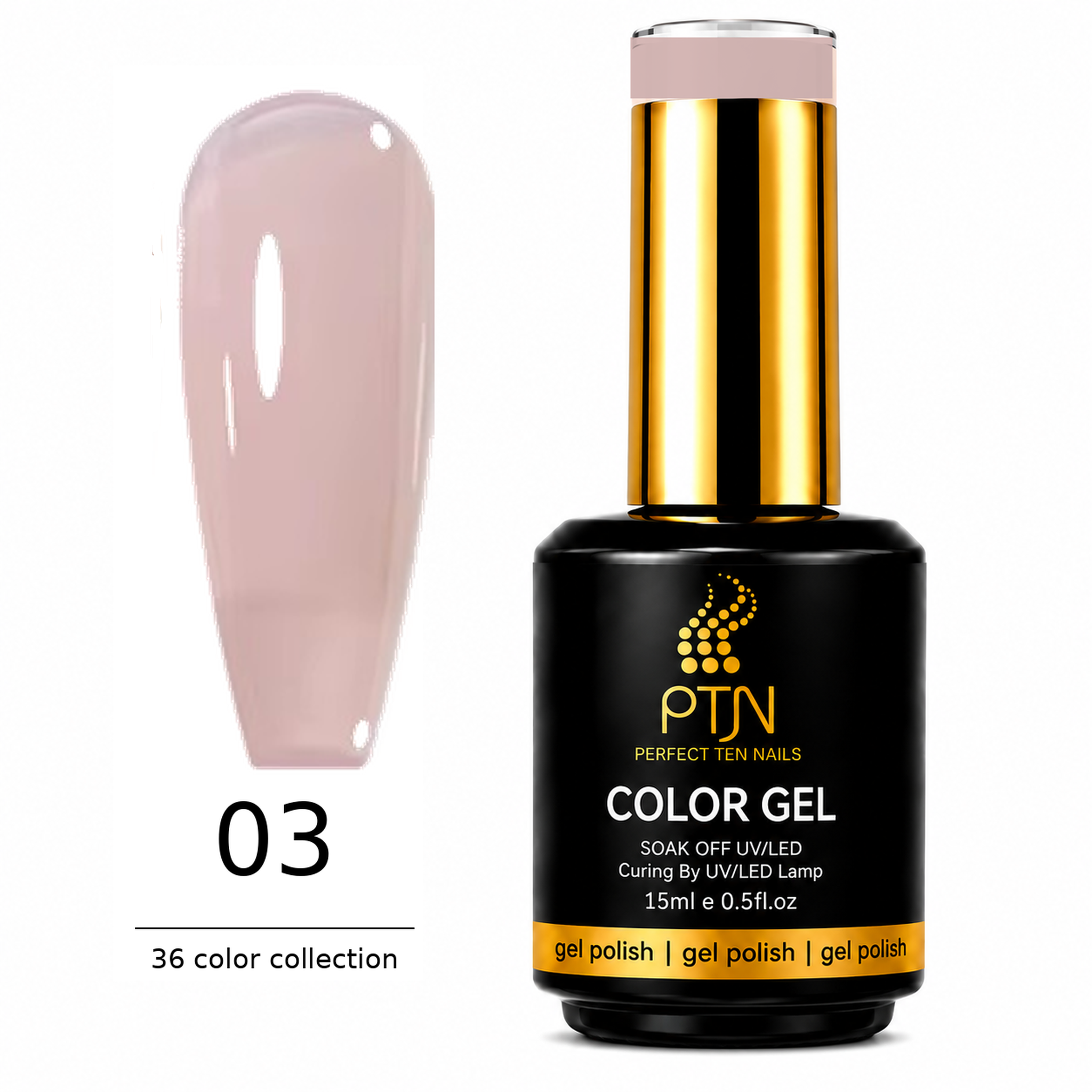 Perfect Ten Nails Autum/Vinter Series Gellack 15ml