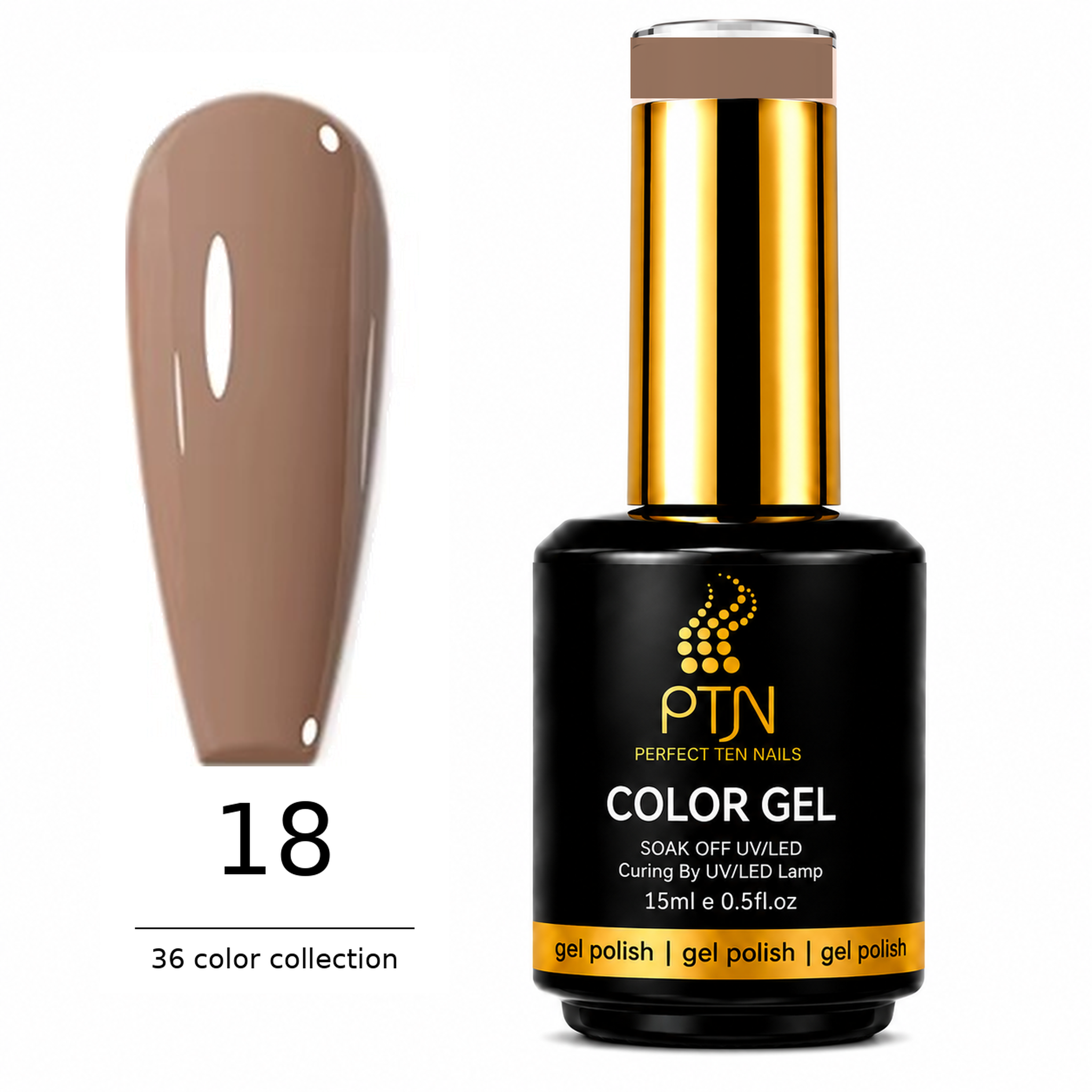 Perfect Ten Nails Autum/Vinter Series Gellack 15ml