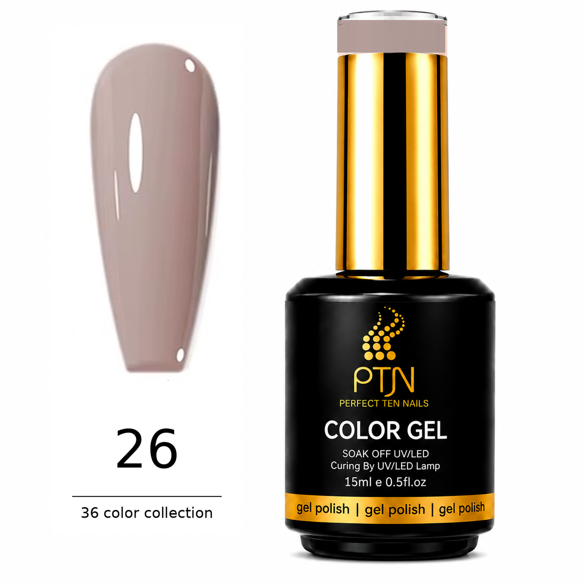 Perfect Ten Nails Autum/Vinter Series Gellack 15ml