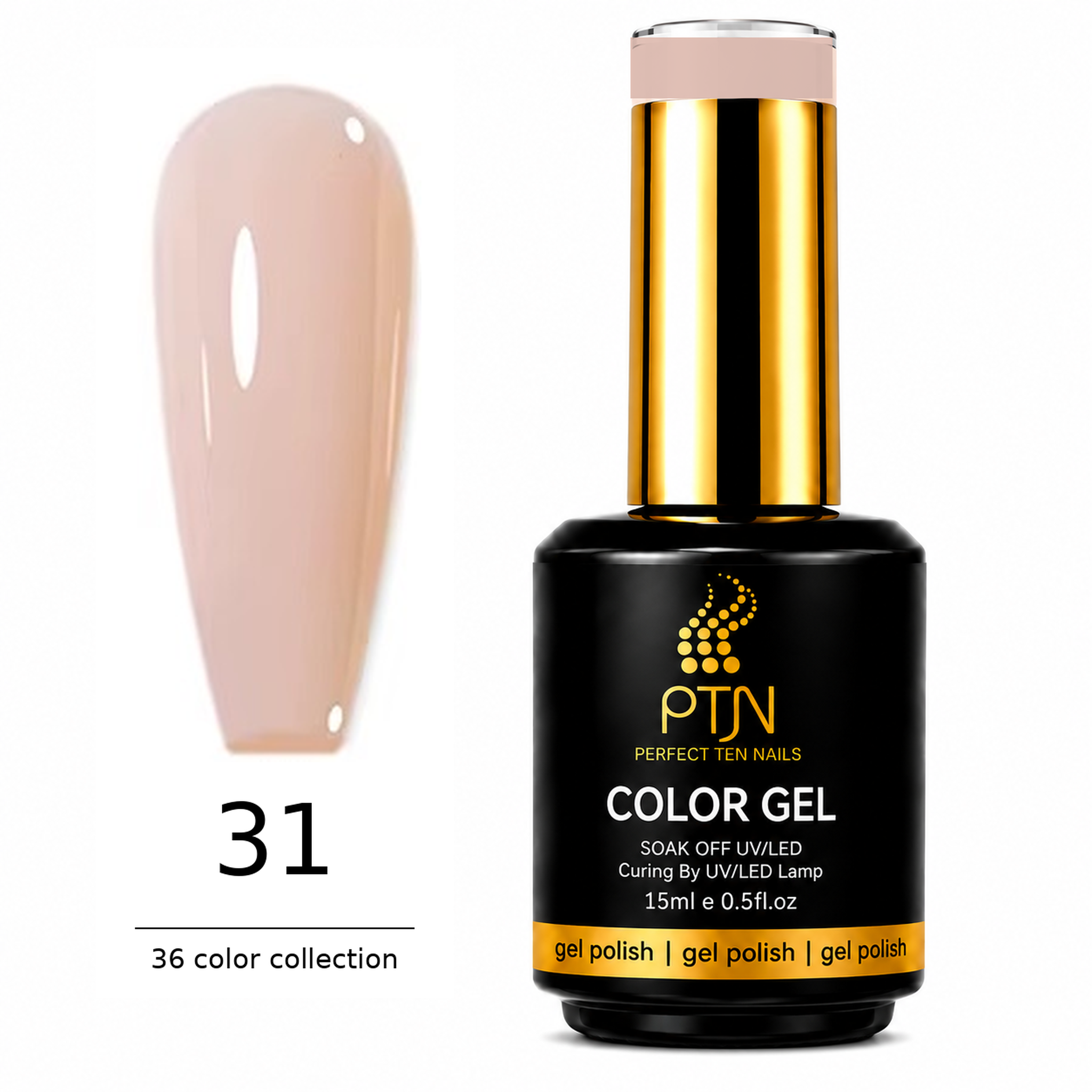 Perfect Ten Nails Autum/Vinter Series Gellack 15ml
